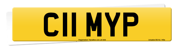 Registration number C11 MYP